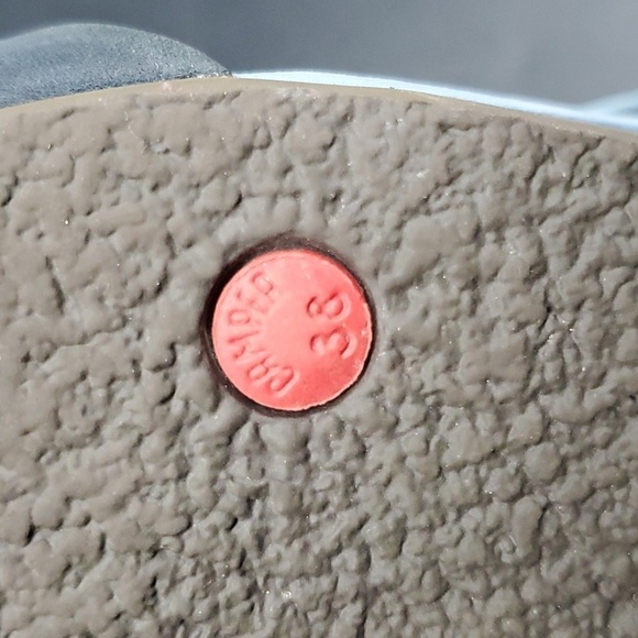 Camper Leather Wedge Sandal EU 38 Hook Loop, US 8 - Picture 7 of 12